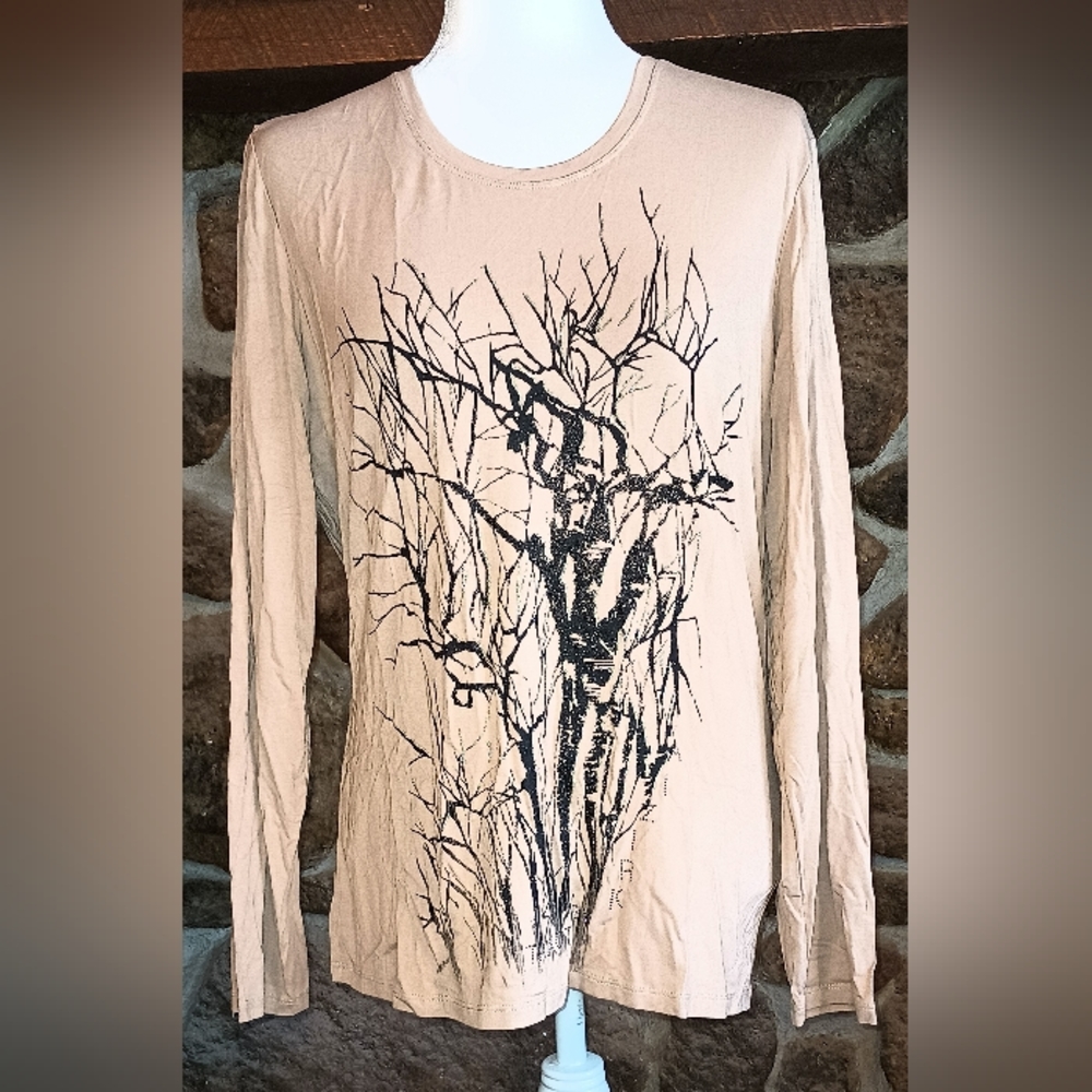 Per Te Trikot by Krizia womens size 12 long sleeve T-shirt